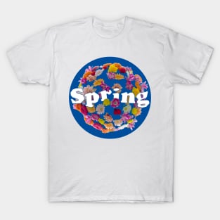 Blooming into Spring Blue Sky T-Shirt